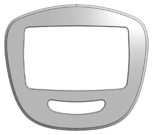 Druckteil A03: Face Plate – die Frontblende
