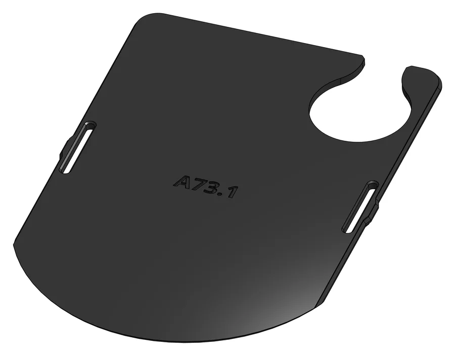 Druckteil A73: Cover Neck – die Abdeckung