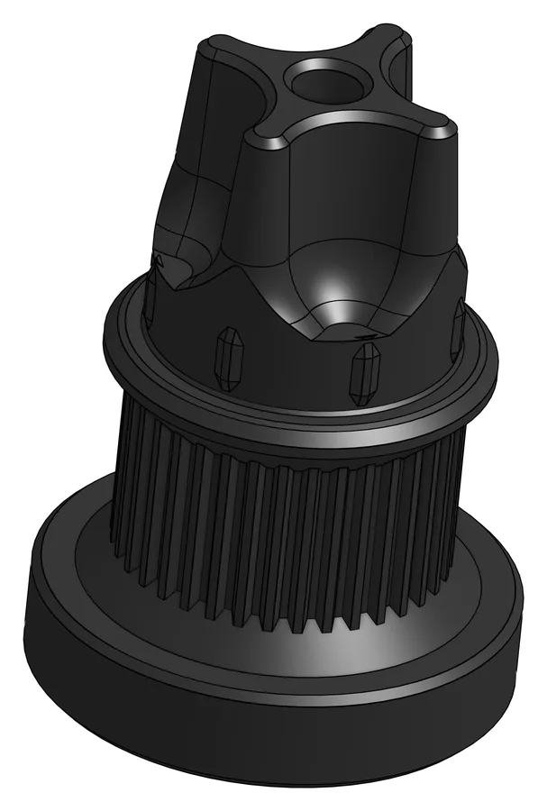 Druckteil A81: Motor Shaft – die Motorwelle