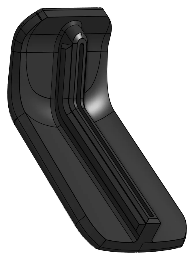 Druckteil D64: Thumb tip skin &ndash; Hautauflage Spitze