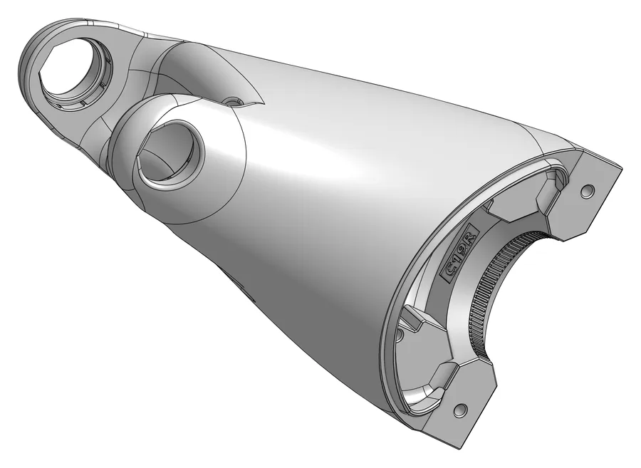 Druckteil C19R: Forearm distal top right &ndash; Unterarm-Gehäuse