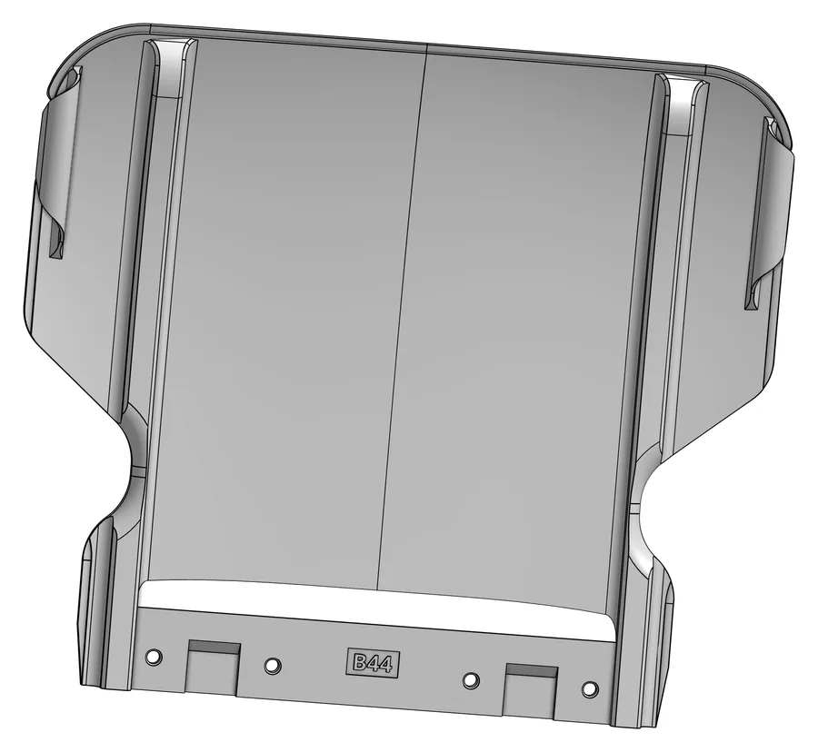 Druckteil B44: Electronics Back – Rückendeckel Elektronik