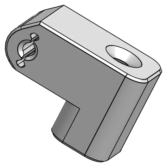 Druckteil B48: Hinge – Scharnier