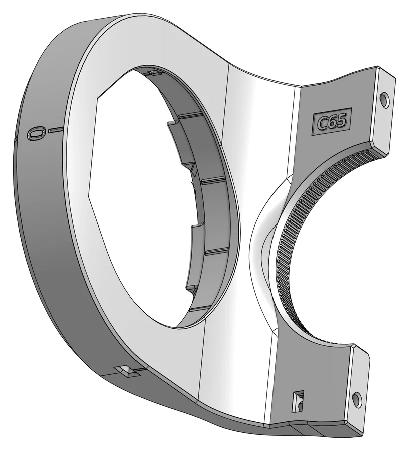 Druckteil C65: Bracket Outer Shoulder, Lagerbügel