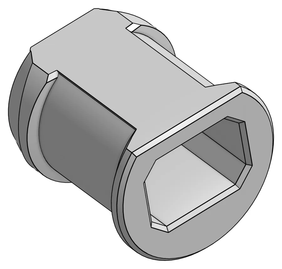 Druckteil C73: Wire Holder Pin, Stift für den Kabelhalter