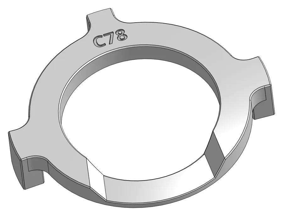 Druckteil C78: Central Rotator Bracket (Shoulder), Haltering