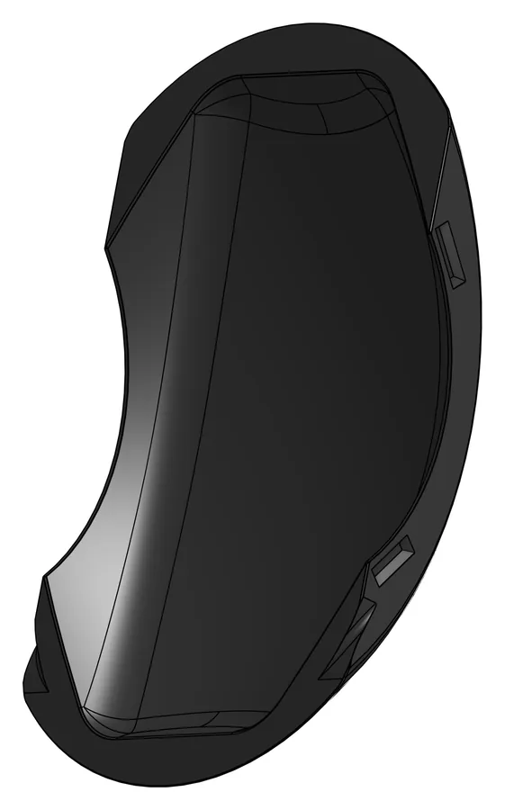 Druckteil C38: Elbow Cover, Abdeckung