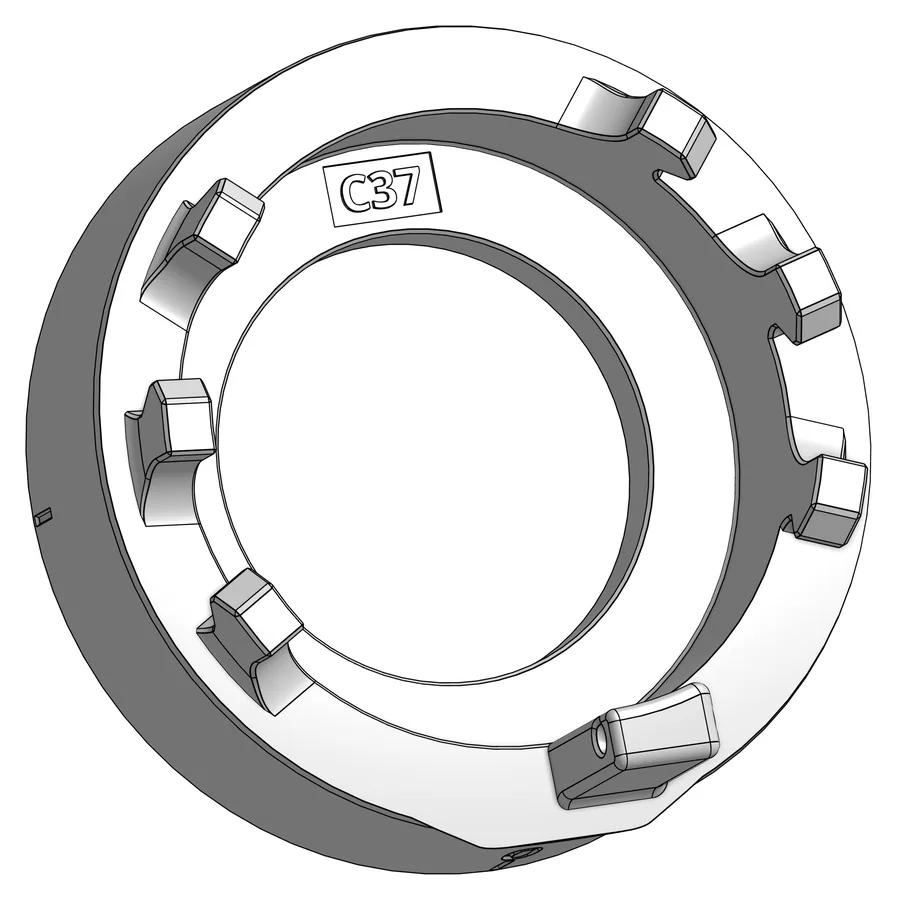 Druckteil C37: Elbow Rotator Bracket, Haltering