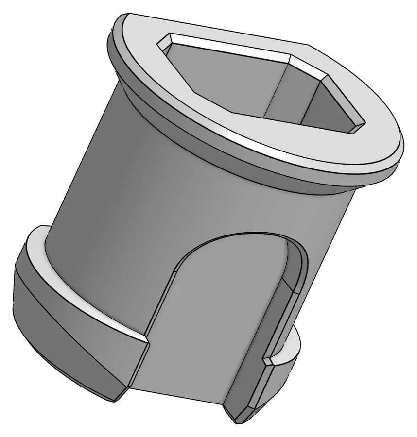 Druckteil C76: Wire Holder Pin, Stift für den Kabelhalter